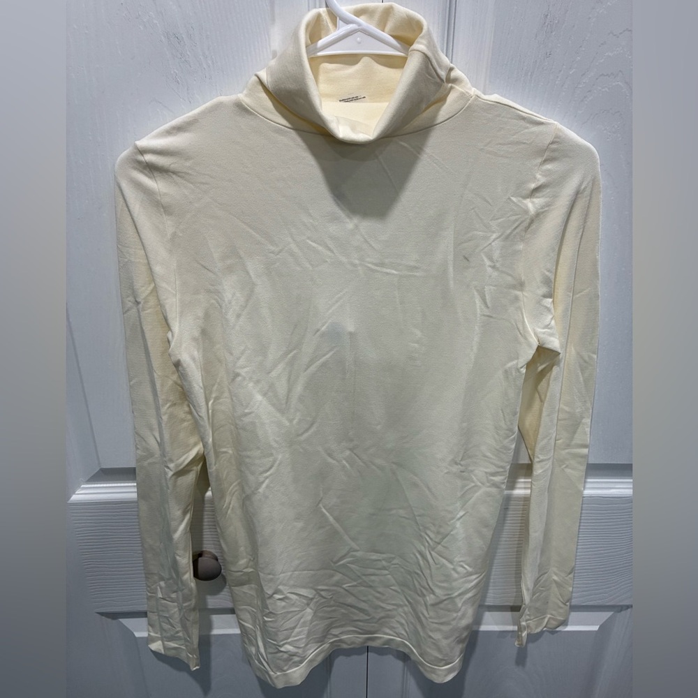 Cream Turtleneck